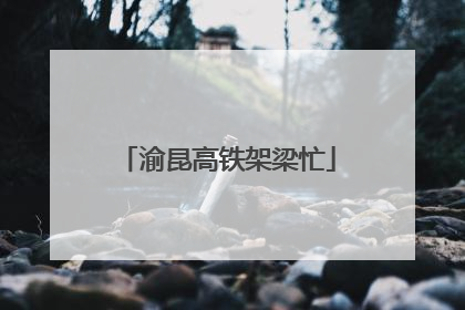 渝昆高铁架梁忙